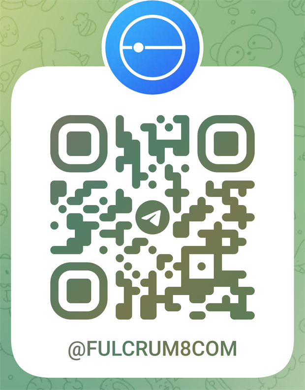 Telegram 联系二维码：@FULCRUM8COM